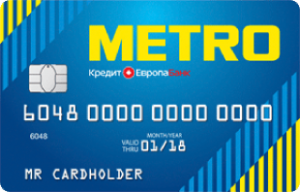 кредитная карта кредит европа банк метро
