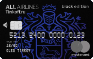 Тинькофф Банк ALL Airlines Black Edition
